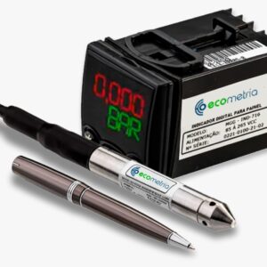 Indicador e Controlador de Painel – ECO-IND + SONDA DE NÍVEL MHH-TNH-MICRO ( 17Ø ) (poço)